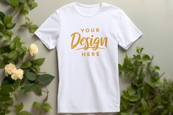 Free White T-Shirt Mockup Template 10: Elevate Your Design Presentation