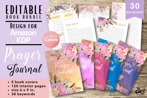 Simplify Your Publishing Workflow with the Editable Prayer Journal for KDP 442