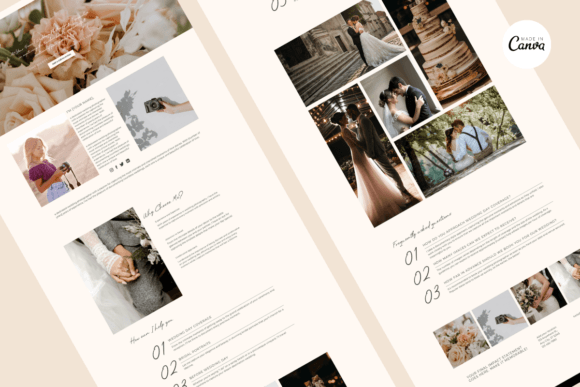 Strategic Foundations: Leveraging the Canva Photography Website Template for Business Growth