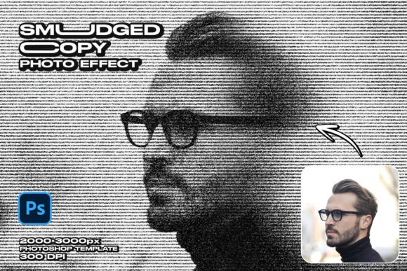 The Smudged Copy Photo Effect: Crafting Authenticity in a Digital World