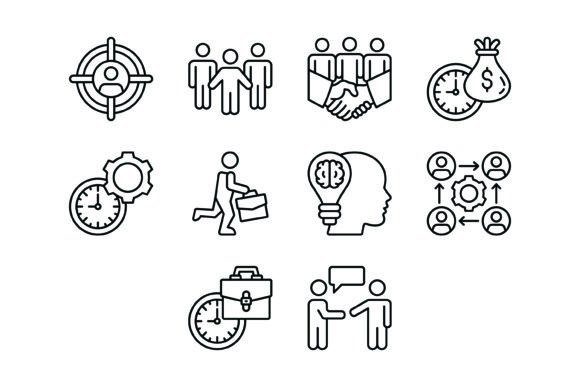 Transforming Your Brand Visuals: A Practical Guide to the 10 Startup Outline Icons Bundle